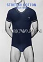 EMPORIO ARMANI[エンポリオ・アルマーニ]　ＶネックＴシャツ[ネイビー]