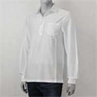 Ermenegildo Zegna[エルメネジルド・ゼニア]　長袖ポロシャツ[ピュアホワイト]