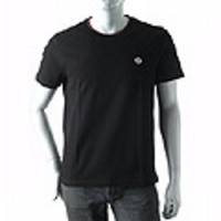 GUCCI[グッチ]　鹿の子クルーネックＴシャツ[ブラック]