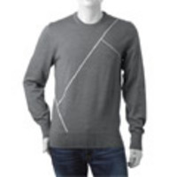 HUGO HUGOBOSS[ヒューゴ ヒューゴボス]　クルーネックセーター[ミディアムグレー]
