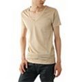 MODERN BLUE　Ｖネック インナーＴシャツ[ベージュ]