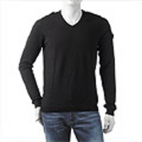 OFFICINA36[オフィチーナ・トレンタ・セイ]　Ｖネックセーター[ブラック]