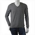 OFFICINA36[オフィチーナ・トレンタ・セイ]　Ｖネックセーター[ミディアムグレー]at04 grigio