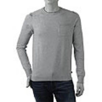 OFFICINA36[オフィチーナ・トレンタ・セイ]　クルーネックセーター[ライトグレー]