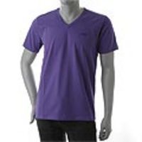 OFFICINA36[オフィチーナ・トレンタ・セイ]　ストレッチＶネックＴシャツ[パープル]