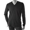 PRADA SPORT[プラダ・スポーツ]　Ｖネック長袖インターロックＴシャツ[ブラック]