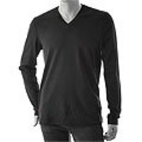 PRADA SPORT[プラダ・スポーツ]　Ｖネック長袖インターロックＴシャツ[ブラック]