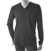 PRADA SPORT[プラダ・スポーツ]　Ｖネック長袖インターロックＴシャツ[ミッドナイトブルー]