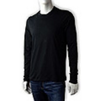 PRADA[プラダ]　長袖クルーネックＴシャツ[ブラック]