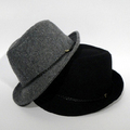 Felt Hat Leather Line Solid:イエロールビー[YELLOWRUBY]