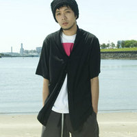 HLN A line shawl s/s Cardigan(UNI-SEX):イエロールビー[YELLOWRUBY]