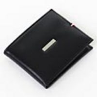 TOMMY HILFIGER[トミー・ヒルフィガー]　２ツ折り財布[ブラック]