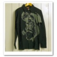 JOHNBULL【ジョンブル】プリントL/Sハワイアンシャツ【送料無料】