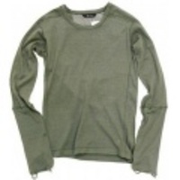 JOHNBULL【ジョンブル】ミリタリー長袖Ｕネックカットソー【送料無料】【アースマーケット本店】【送料無料】