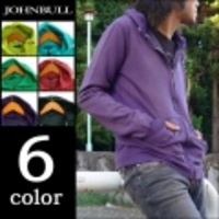 JOHNBULL【ジョンブル】ユーズドウォッシュダブルジップスウェット（トレーナー）パーカー【M】【L】【送料無料】