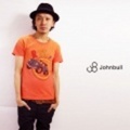 JOHNBULL【ジョンブル】ユーズド加工半袖Ｔシャツ「ROAD CRAFT」