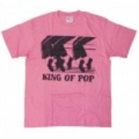 KING OF POP/PINK Tシャツ【ANIT ROCK/アンチロック】