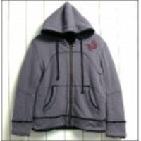 KU【空】クウスラブ×ボアリバーシブルジャケット