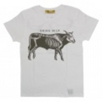 LESSTHAN (レスザン) DRINK MILK Tシャツ(White) LTS09A03