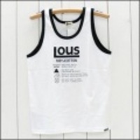 LOUS【ロウズ】プリントタンクトップ「１００%COTTON」【送料無料】