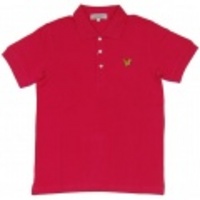 LYLE&SCOTT ポロシャツ-プレーン(Pink) LSA-9S-PL01