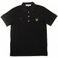LYLE&SCOTT ポロシャツ-モノトーン盾エンブレム(Black) LSA-10S-PL02