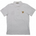 LYLE&SCOTT ポロシャツ-モノトーン盾エンブレム(White) LSA-10S-PL02