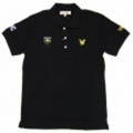 LYLE&SCOTT ポロシャツ-新型 盾エンブレム (Black) LSA-9W-PL02 RFC