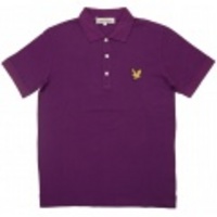 LYLE&SCOTT ポロシャツ-定番ポロシャツ(Purple) LSA-10S-PL01