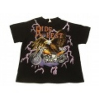 L★古着Tシャツ RIDE THE BEST　黒