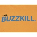 L★古着Tシャツ アメリカンアパレル BUZZKILL 薄朱色