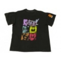 L★古着Tシャツ スクリーム 黒