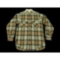 L★古着ウールシャツ 80年代 ウールリッチ 緑他
