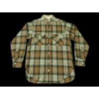 L★古着ウールシャツ 80年代 ウールリッチ 緑他