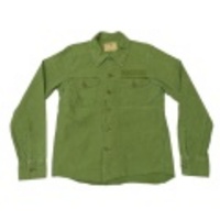 L★古着シャツ ホリスター ミリタリー 緑