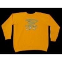 L★古着スウェット 70年代 HOT 黄