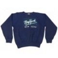 L★古着スウェット 80年代 ニューヨーク パキ綿 紺