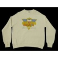 L★古着スウェット 80年代 ネコ 白