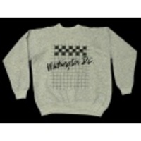 L★古着スウェット 80年代 ワシントンDC グレー霜降