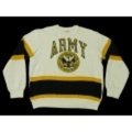 L★古着スウェット 90年代 ARMY 白他