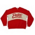 L★古着スウェット 90年代 ペプシ 赤×白