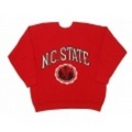 L★古着スウェット　80年代　N.C.STATE　赤