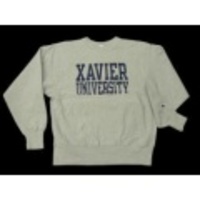 L★古着チャンピオンリバースウィーブ　XAVIER グレー