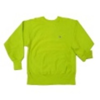 L★古着チャンピオンリバースウィーブ無地 90年代 黄緑