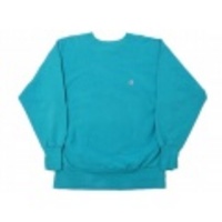 L★古着チャンピオンリバースウィーブ無地 90年代 薄青