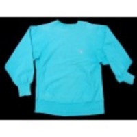 L★古着チャンピオンリバースウィーブ無地 90年代 薄青