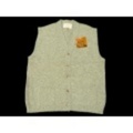 L★古着ニットベスト70年代JANTZENデッドストック グレー
