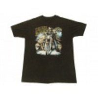 L★古着ハーレーTシャツ 80年代 オオカミ 黒