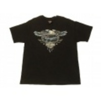 L★古着ハーレーTシャツ　Savannah　黒