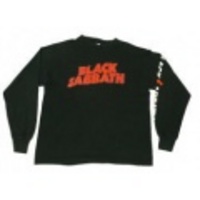 L★古着バンド長袖Tシャツ ブラックサバス 黒